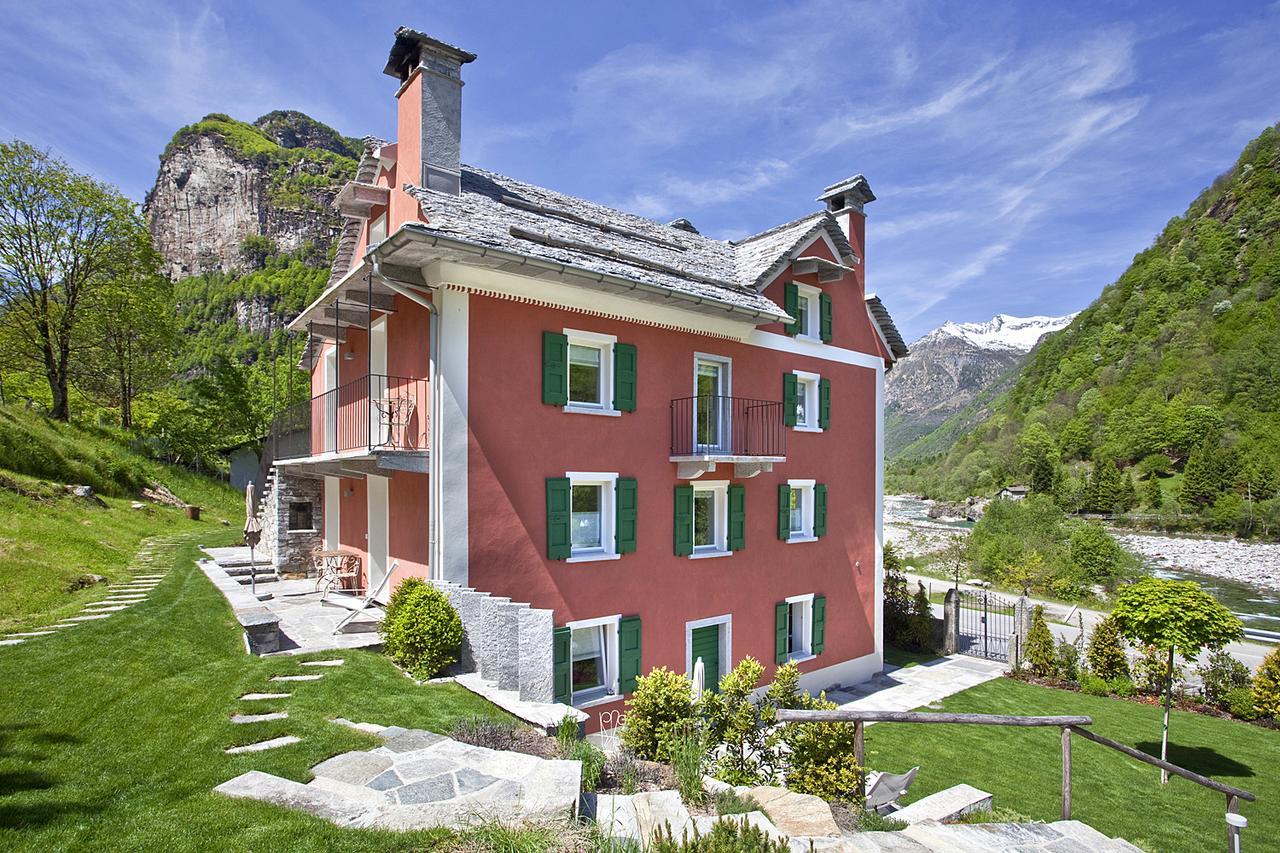 Myverzasca Resort Casa Rossa Brione  Kültér fotó